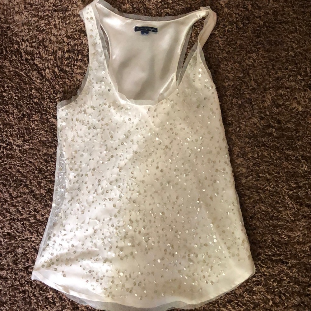American Eagle Sequined Tank-4